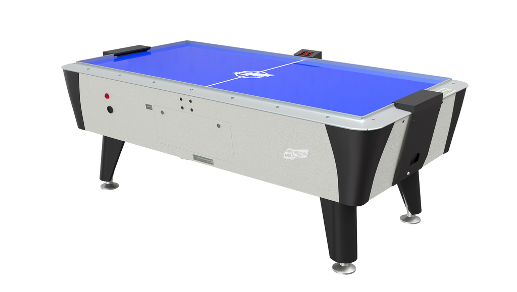 Dynamo 8' Pro Style Argent Frost Air Hockey Table