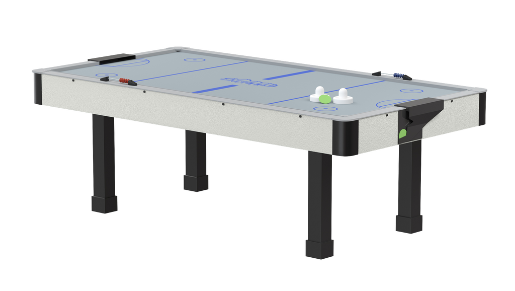 Dynamo 7' Arctic Wind Argent Frost Home Air Hockey Table