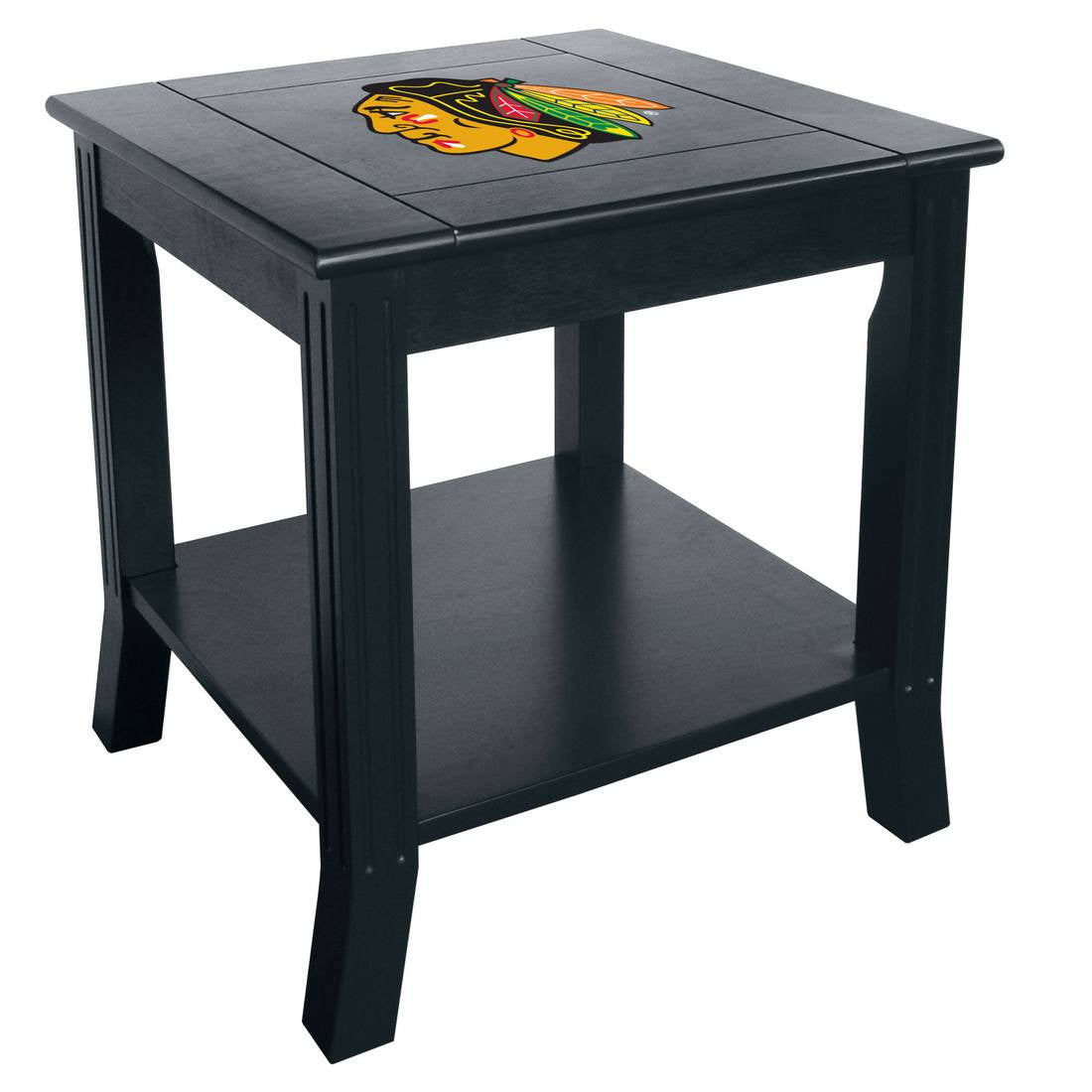 Imperial Chicago Blackhawks Side Table