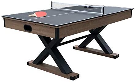 Hathaway Excalibur 6' Air Hockey Table w/Table Tennis Top