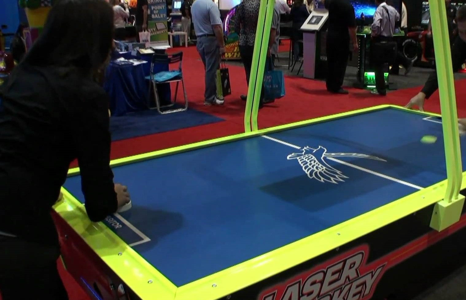 Great American Laser Air Hockey w/E.Score & Light Bar