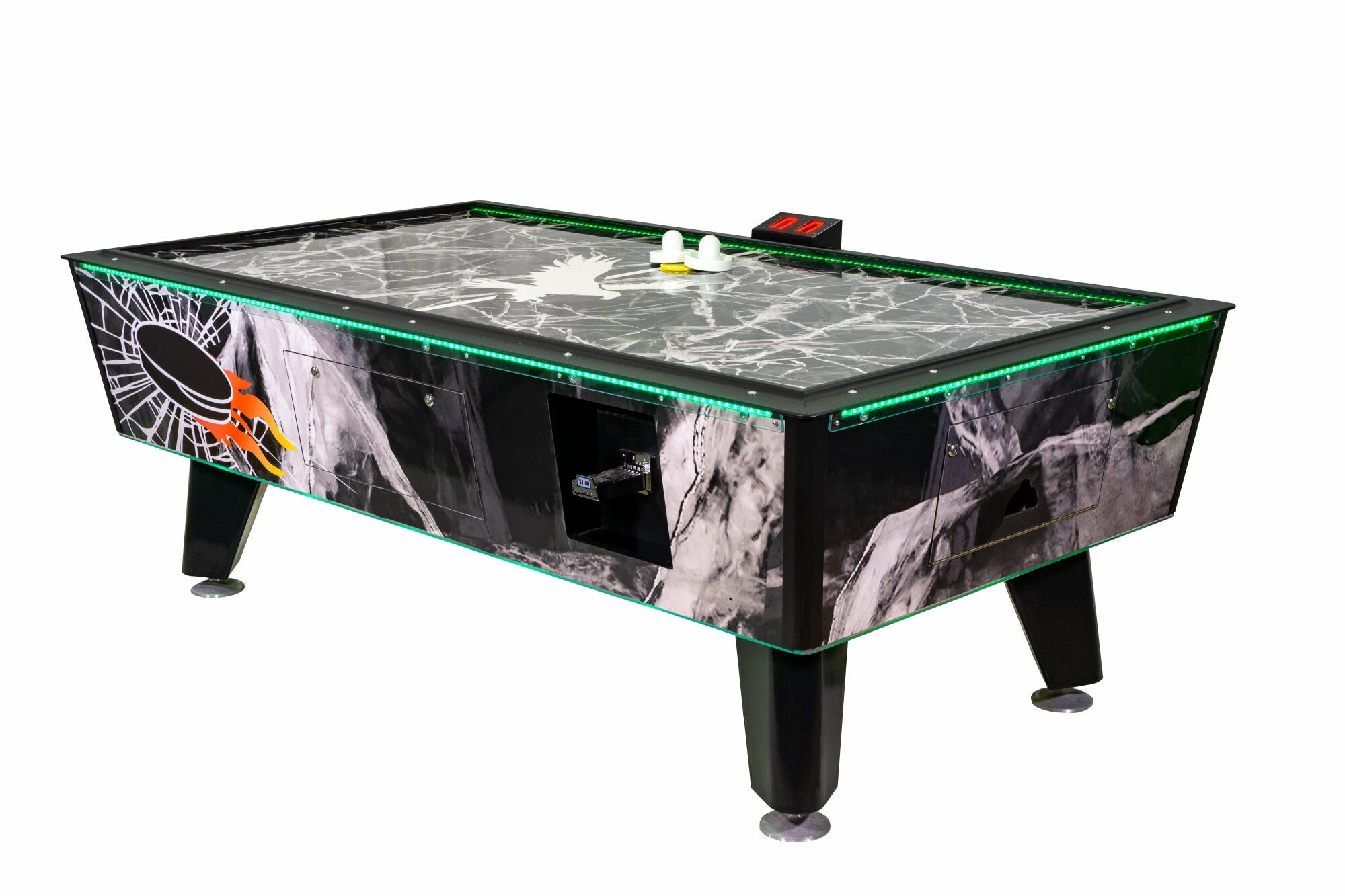 Great American 8' Black Ice Air Hockey