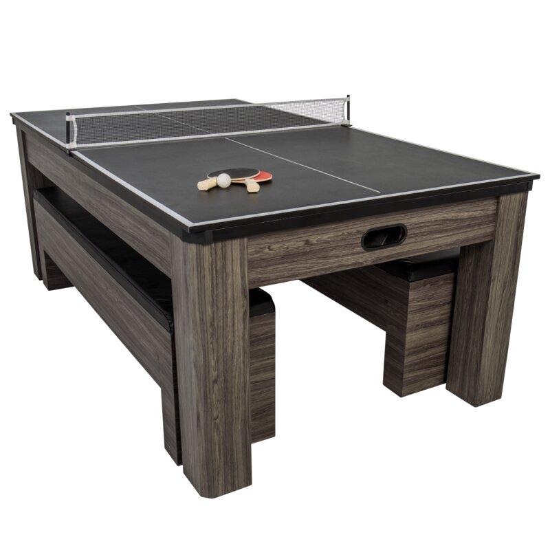 Atomic Northport 3-in-1 Dining Table with Air-Powered Hockey and Table Tennis