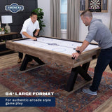 American Legend Kirkwood 84" Air Hockey Table with Digital Scoreboard