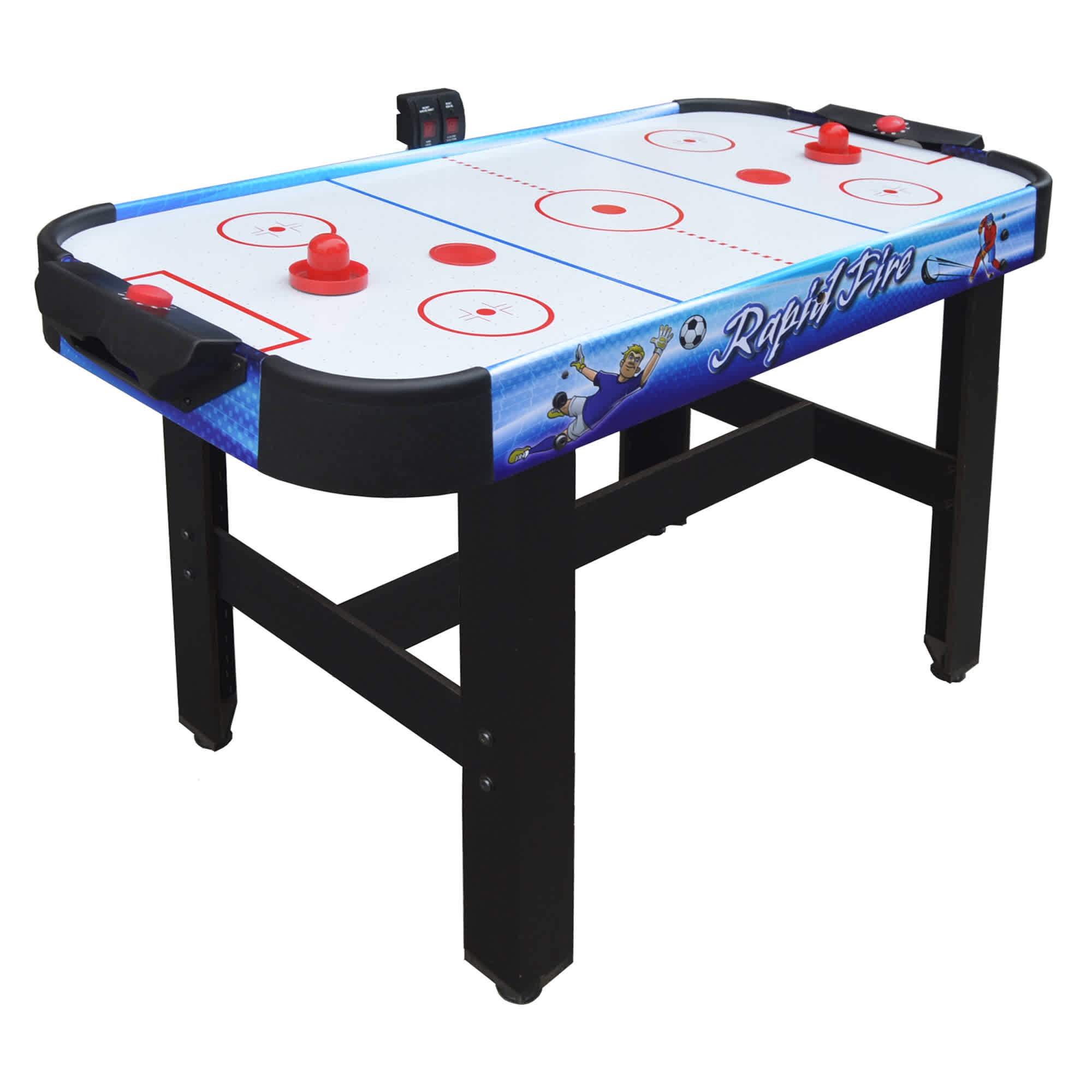 Hathaway Rapid Fire 42-in 3-in-1 Air Hockey Multi-Game Table