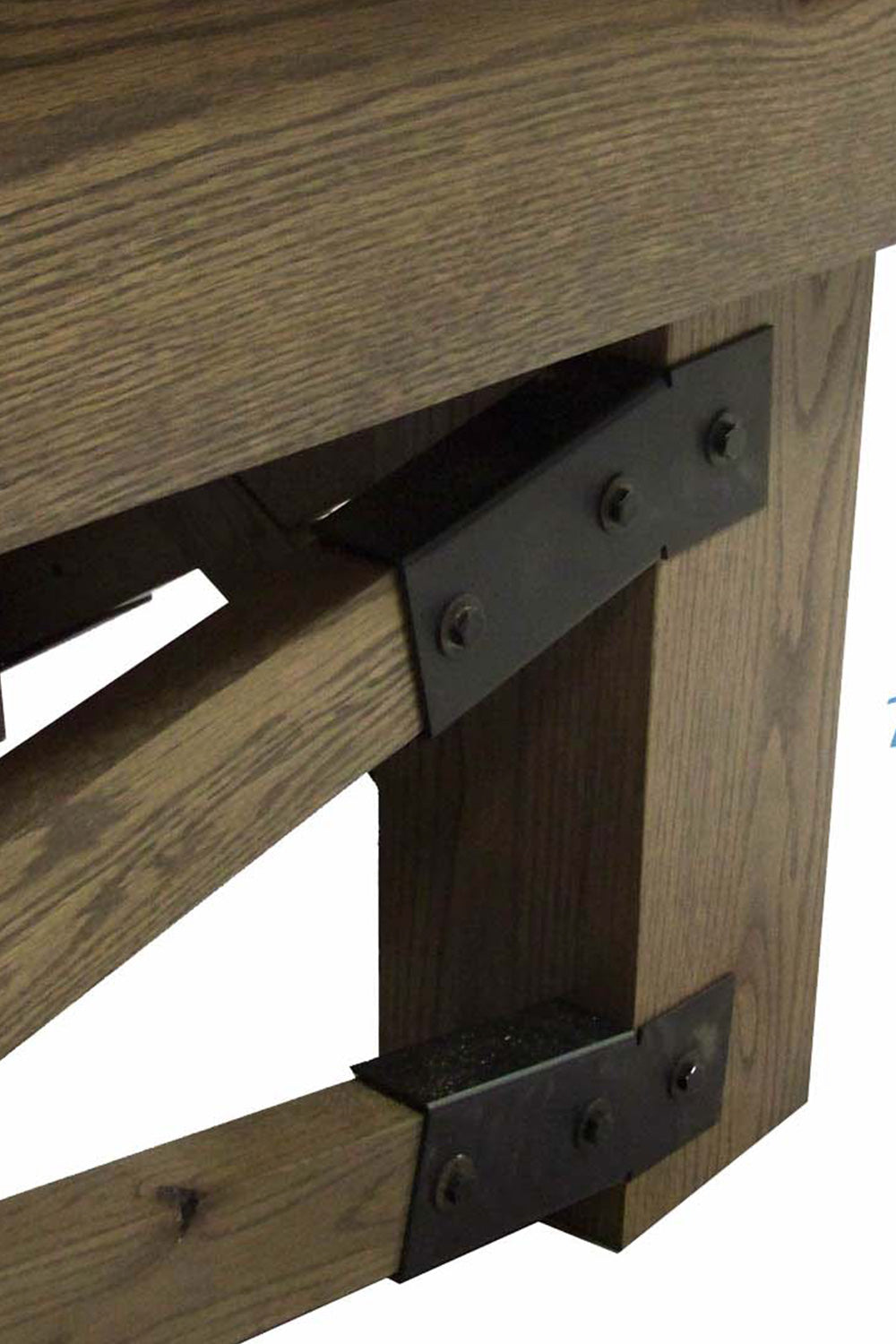 Dynamo 7' Rustic Air Hockey Table