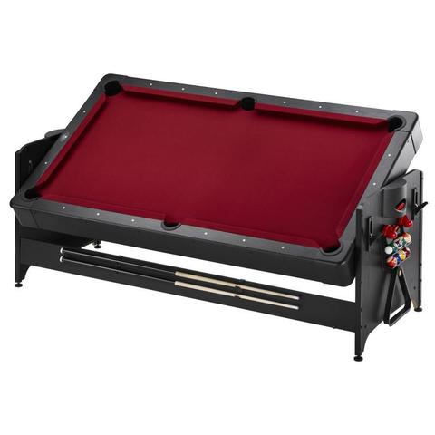 Fat Cat Original 3-in-1 Burgundy 7' Pockey™ Multi-Game Table