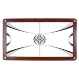 Hathaway Monarch 7' Air Hockey Table in Mahogany Finish