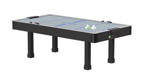Dynamo 7' Black Arctic Wind Air Hockey Table