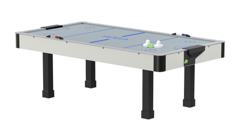 Dynamo 7' Arctic Wind Argent Frost Home Air Hockey Table