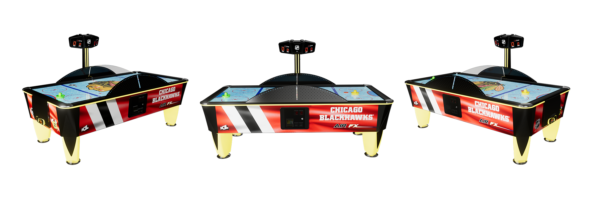 ICE NHL AIR FX Air Hockey Table (Coin) 8'