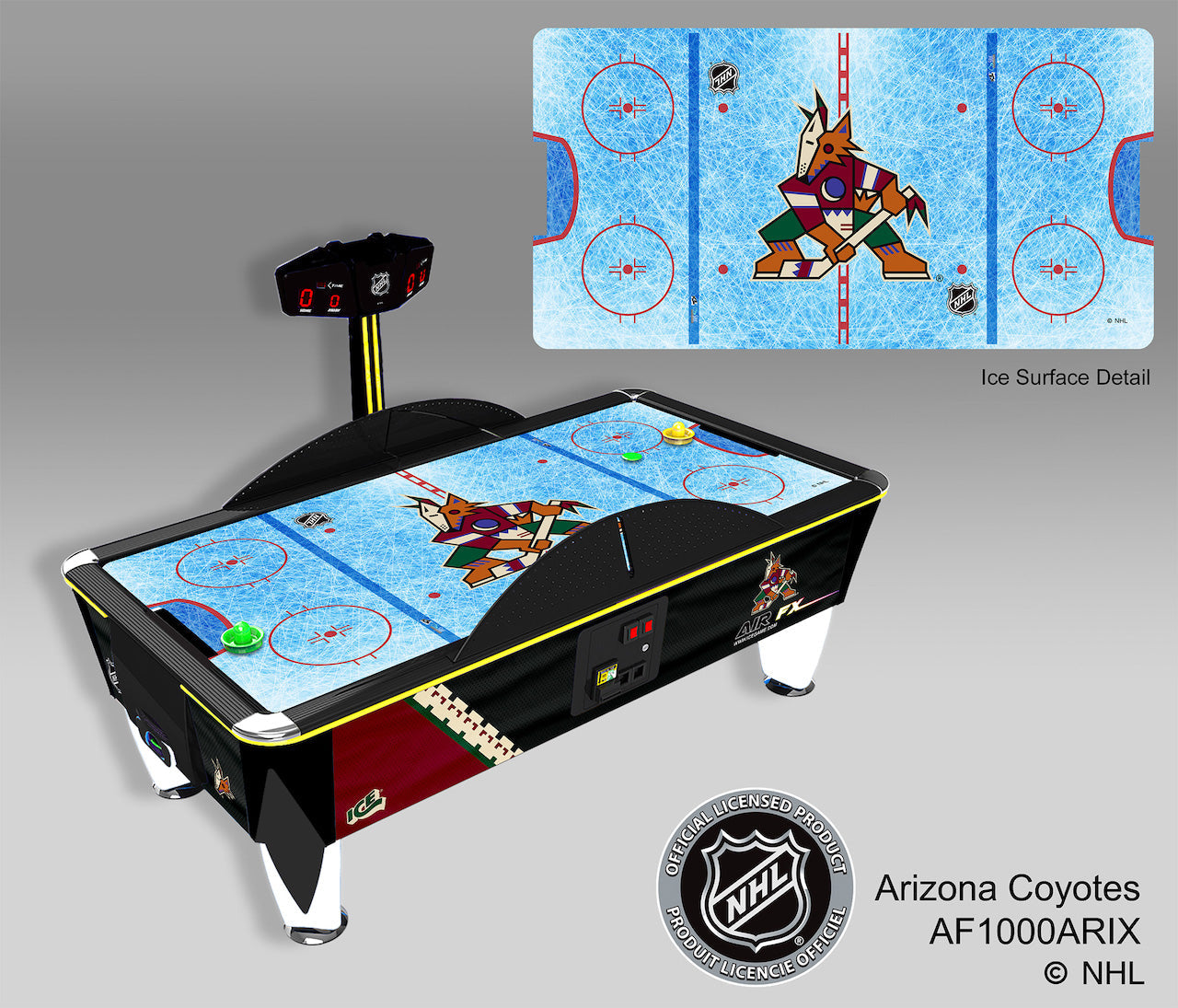ICE NHL AIR FX Air Hockey Table (Coin) 8'