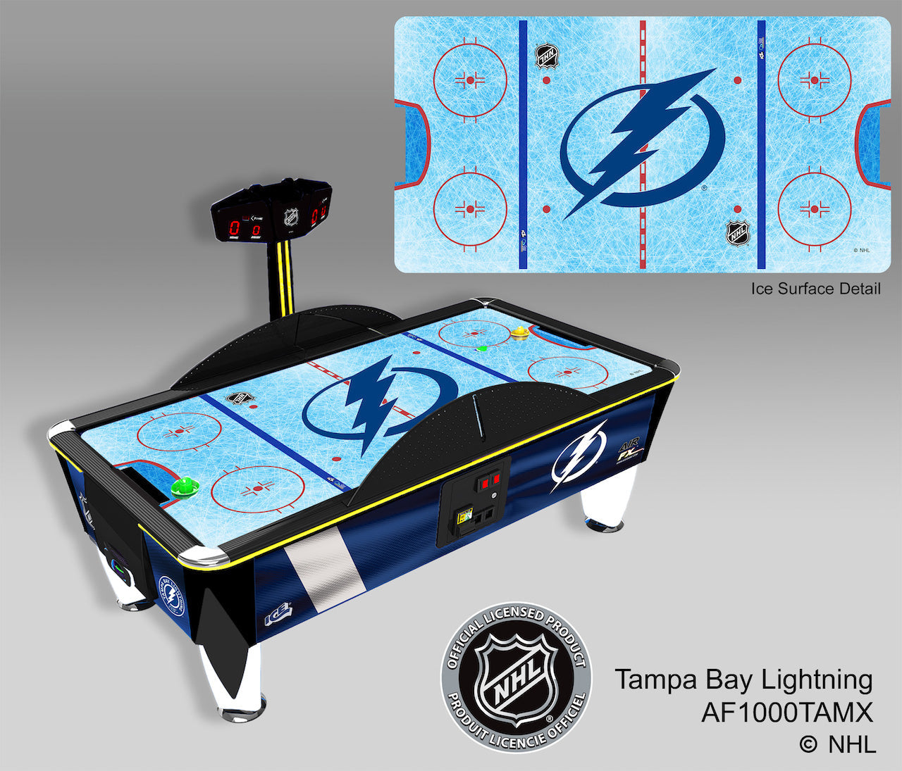 ICE NHL AIR FX Air Hockey Table (Coin) 8'