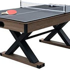 Hathaway Excalibur 6' Air Hockey Table w/Table Tennis Top