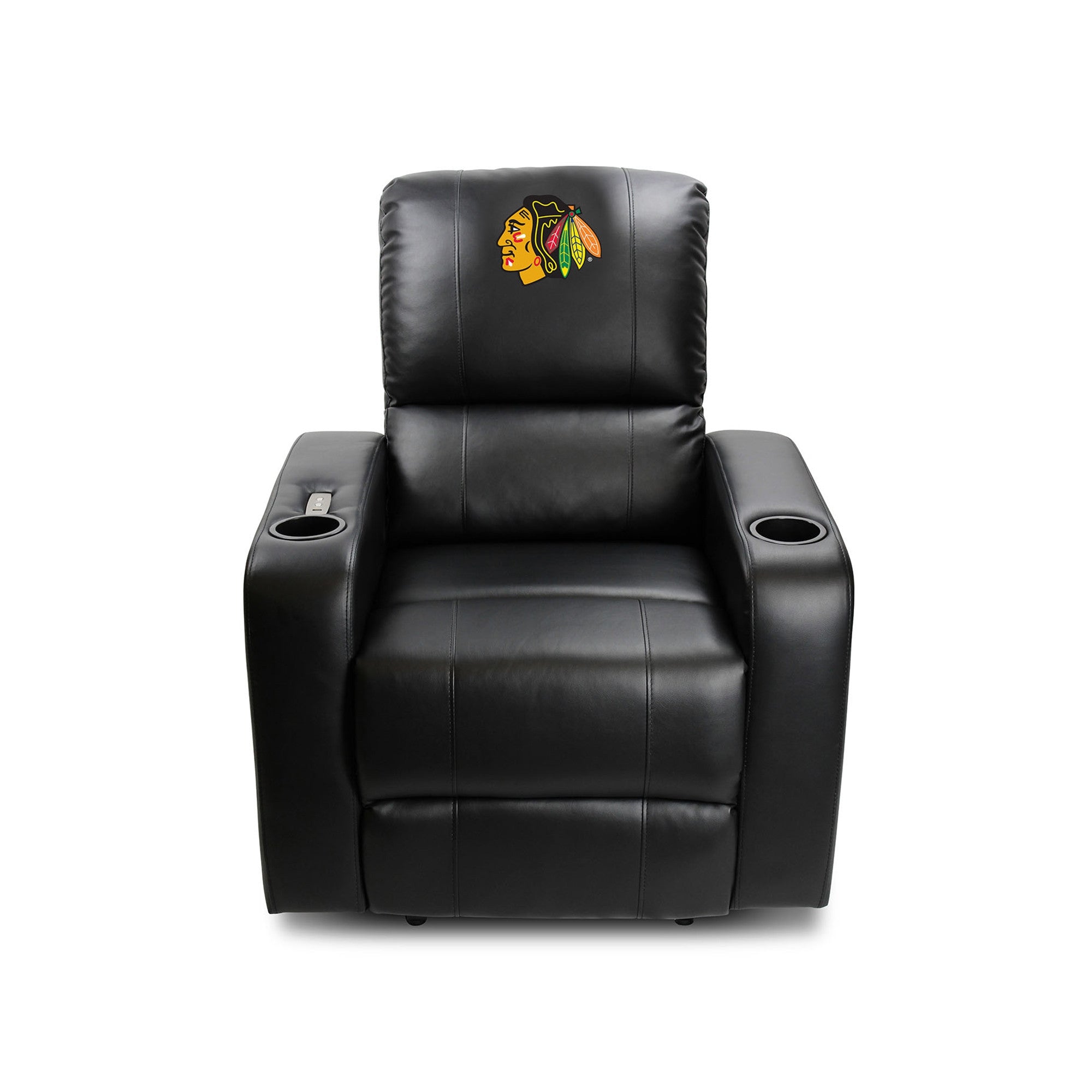 Picture of Imperial Chicago Blackhawks Power Theater Recliner With USB Port