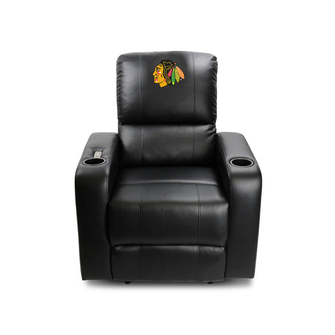 Picture of Imperial Chicago Blackhawks Power Theater Recliner With USB Port