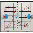 Shelti Breakout Home Dome Hockey Table - Black