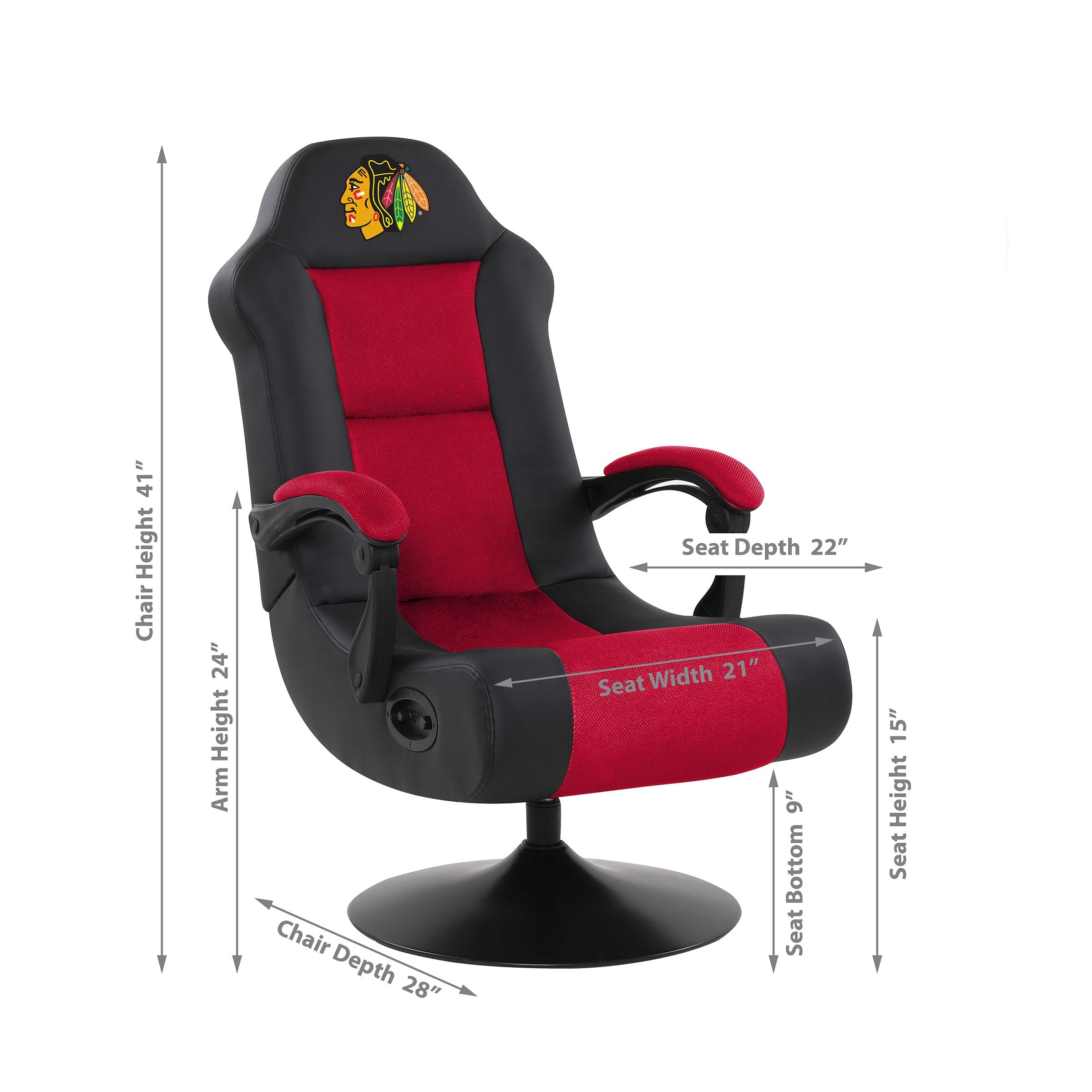 Imperial Chicago Blackhawks Ultra Gaming Chair