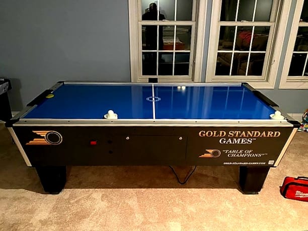 Installation Gold Standard Air Hockey 7' & 8' Tournament Pro Table 7HGS-W01-TRS