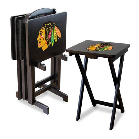 Picture of Imperial Chicago Blackhawks TV Snack Tray Set