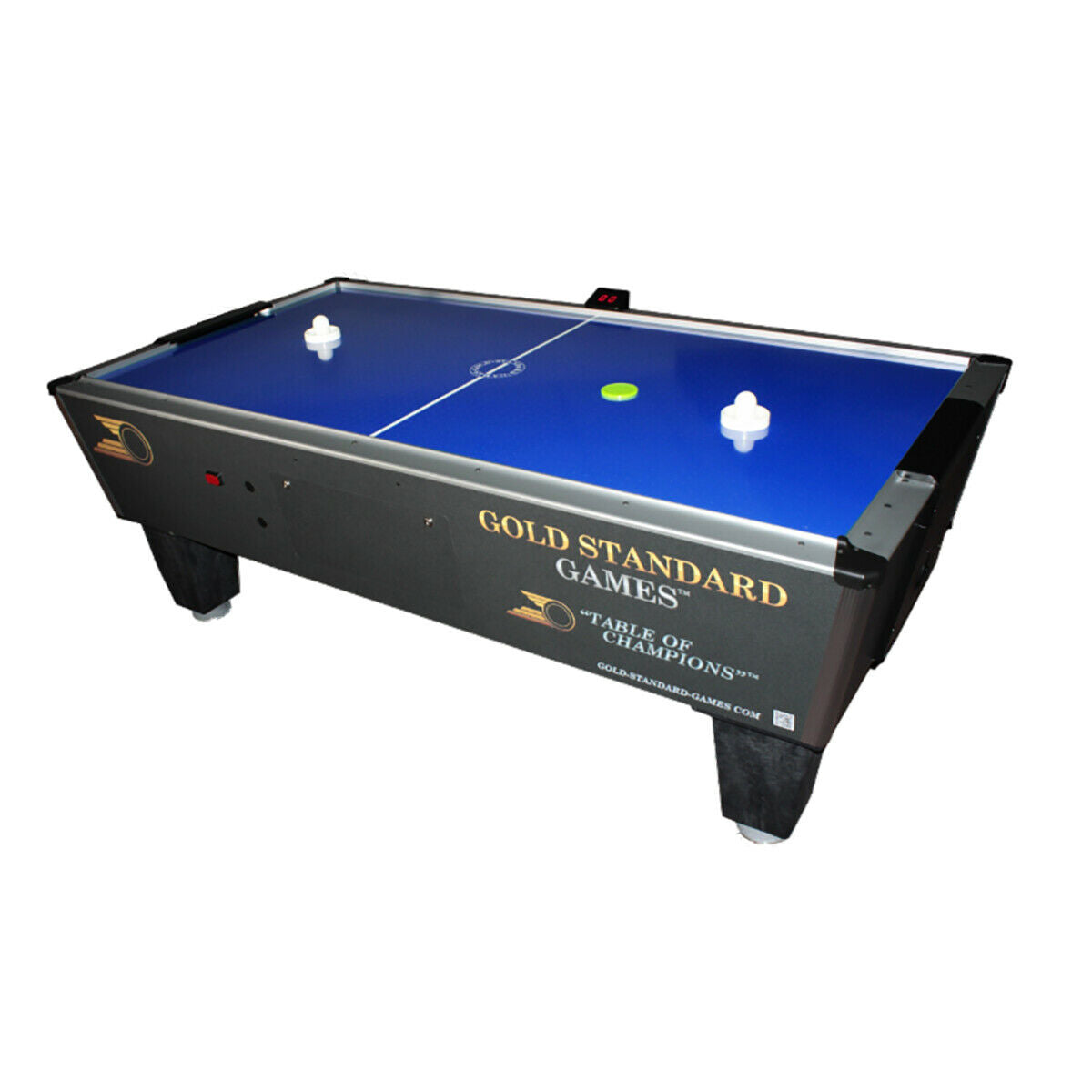8' Gold Standard Games Tournament Pro Air Hockey Table 