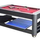 Hathaway Triple Threat 6 ft. 3-in-1 Multi Game Table