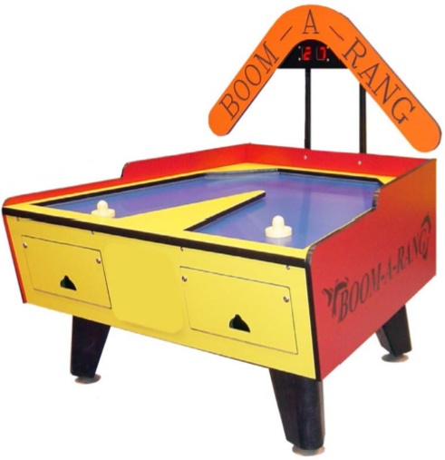 Picture of Great American Boom-A-Rang Air Hockey Table w/ Electronic Scoring
