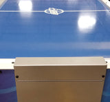 Dynamo 7' Blue Streak Air Hockey Table with Overhead Electronic Scoring (Coin)