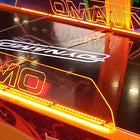 Dynamo 8' Fire Storm Air Hockey Table (Coin)